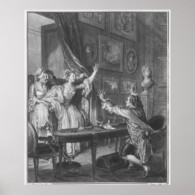 Poster It's a boy (Frente)