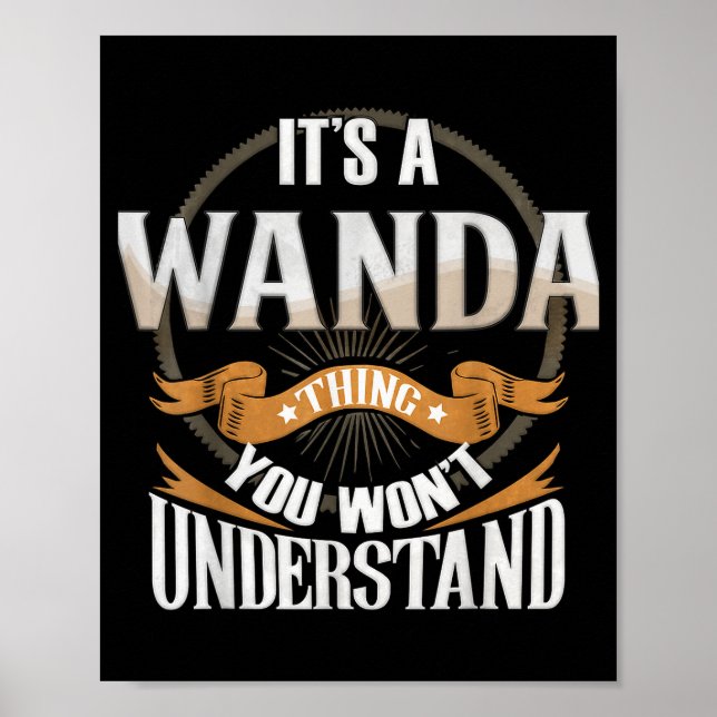 Poster It's A Wanda Thing You Wont Understand  (Frente)