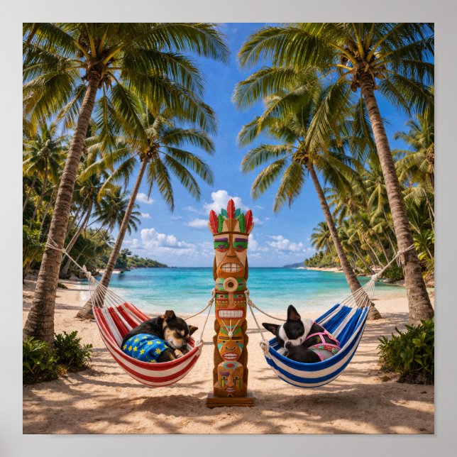 Poster "It's Hammock Time!" (Frente)