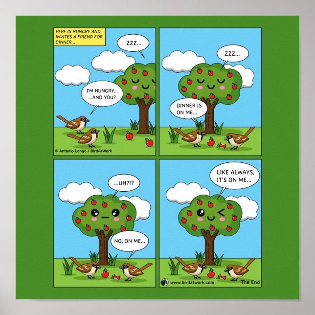 Poster It's on Me... Comic (Frente)