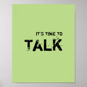 Poster It's time to TALK.