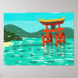 Poster Itsukushima Shrine