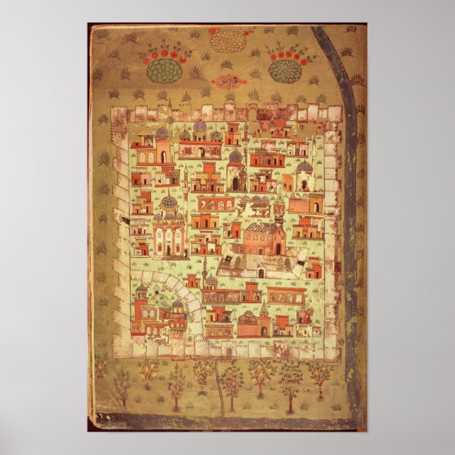 Poster IUK T.5964 Vista de Diyarbakir (Frente)