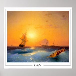Poster Ivan Aivazovsky Zedign Cartaz de Arte #168
