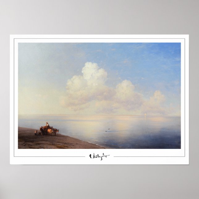 Poster Ivan Aivazovsky Zedign Cartaz de Arte #360 (Frente)