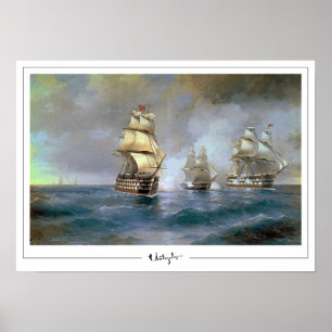 Poster Ivan Aivazovsky Zedign Cartaz de Arte #7
