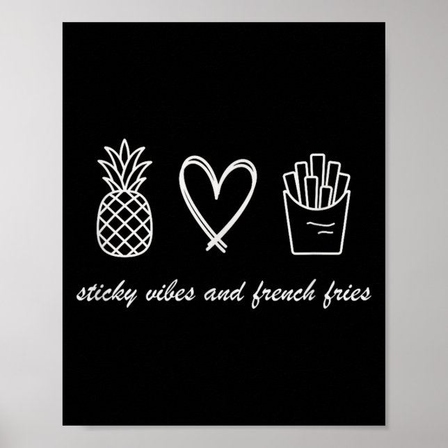 Poster Ivf Mom Pregnancy Transfer Day Sticky Vibes &amp;  (Frente)