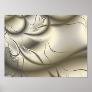 Pôster Ivory Abstrato Art