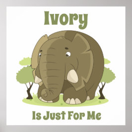 Poster Ivory é só para mim