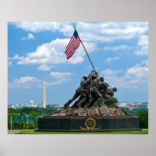 Poster Iwo Jima - arquitectura da cidade