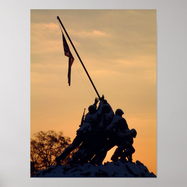Pôster Iwo Jima Winter Morning (Frente)