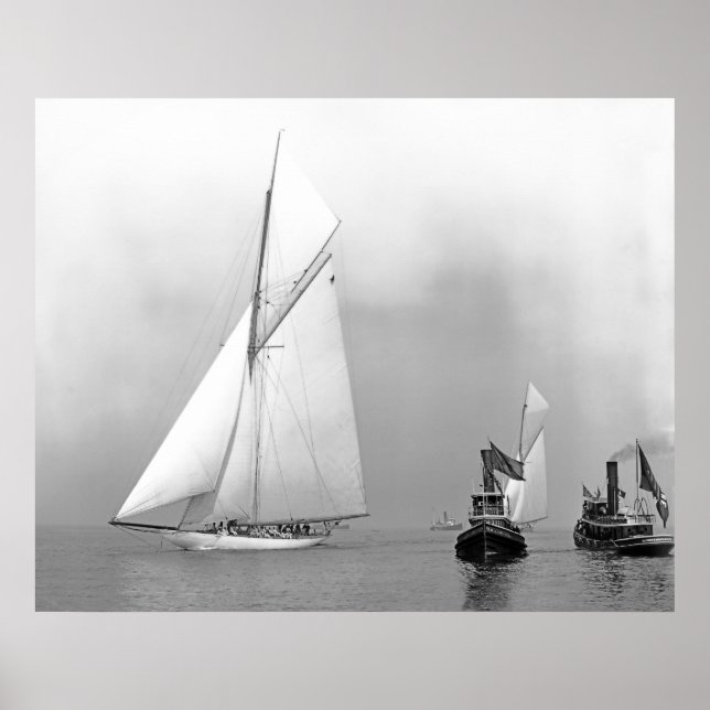 Poster J-Boats e Tugs (Frente)