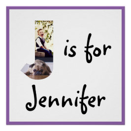 Pôster J é para o nome