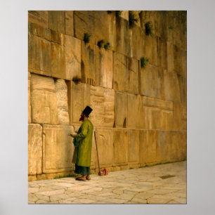 Pôster J.L. Gerome - O Muro da Vontade