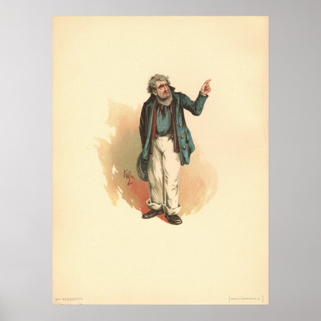 Poster J. Peggotty, por Kyd - David Copperfield, de Dicke (Frente)