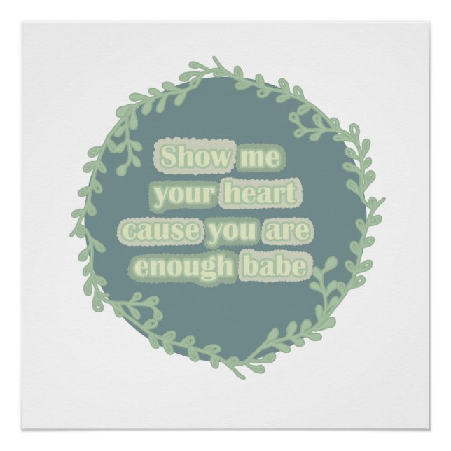 Pôster Já chega! (Frente)