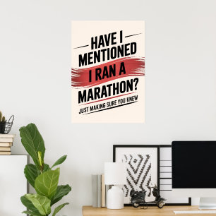 Poster Já disse que fiz uma maratona?