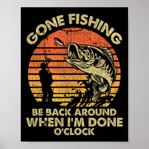 Poster Já fui pescar e volto quando eu acabar