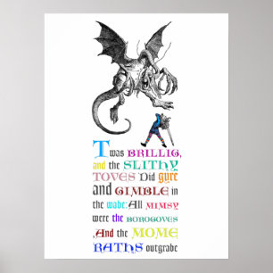 Pôster Jabberwocky