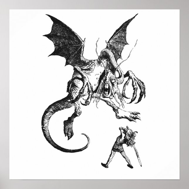 Poster Jabberwocky (Frente)