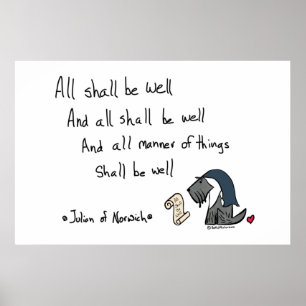 Poster Jack - Julian de Norwich - Tudo Vai Ficar Bem