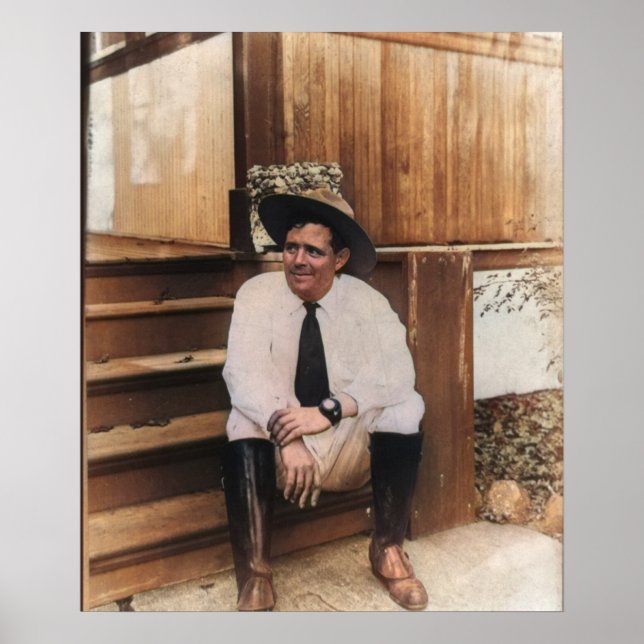 Poster Jack London - Autor (Frente)