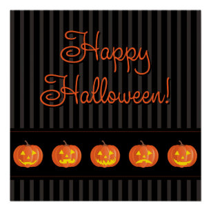 Pôster Jack O'Lanterns!