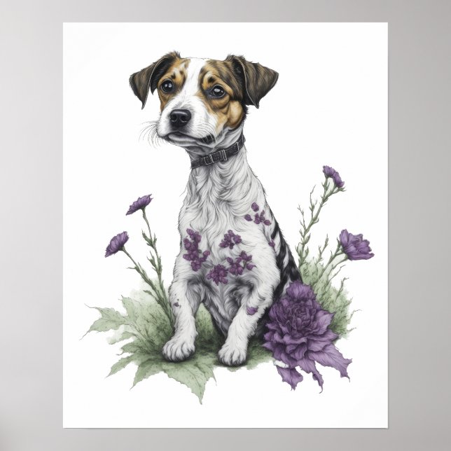 Poster Jack Russell Dog (Frente)