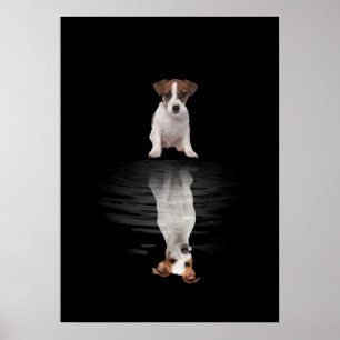 Poster Jack Russell Love Cute Jack Russell