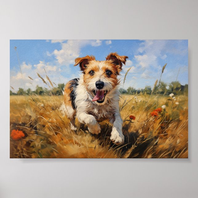 Poster Jack Russell Terrier (Frente)