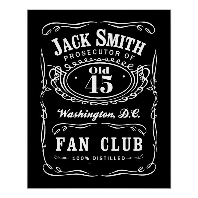 Pôster Jack Smith Fan Club (Frente)
