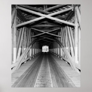 Pôster Jackson Covered Bridge