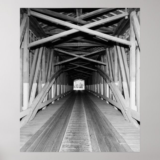 Pôster Jackson Covered Bridge (Frente)