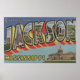 Poster Jackson, Mississippi - grandes cenas da letra