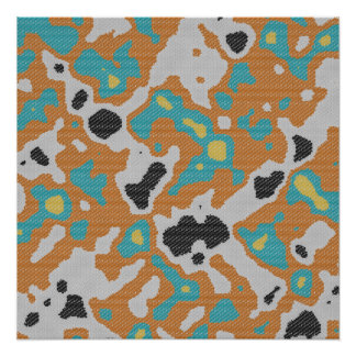 Pôster Jackuard Knitting Pattern 