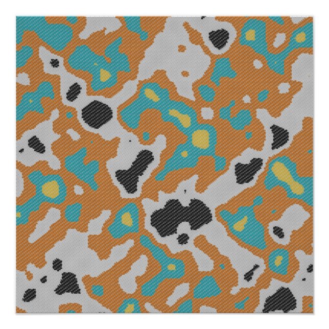 Pôster Jackuard Knitting Pattern  (Frente)