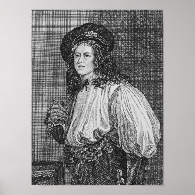 Pôster Jacob Hall, o famoso bailarino Rope, 1792 (Frente)