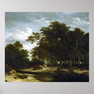 Poster Jacob van Ruisdael Floresta Excelente