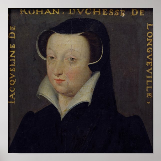 Pôster Jacqueline de Rohan, Duchesse de Longueville (Frente)