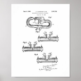 Pôster Jacques Cousteau Mouthpaper For Brething Apparatu