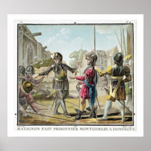 Pôster Jacques IL Goyon, senhor de Matignon, toma