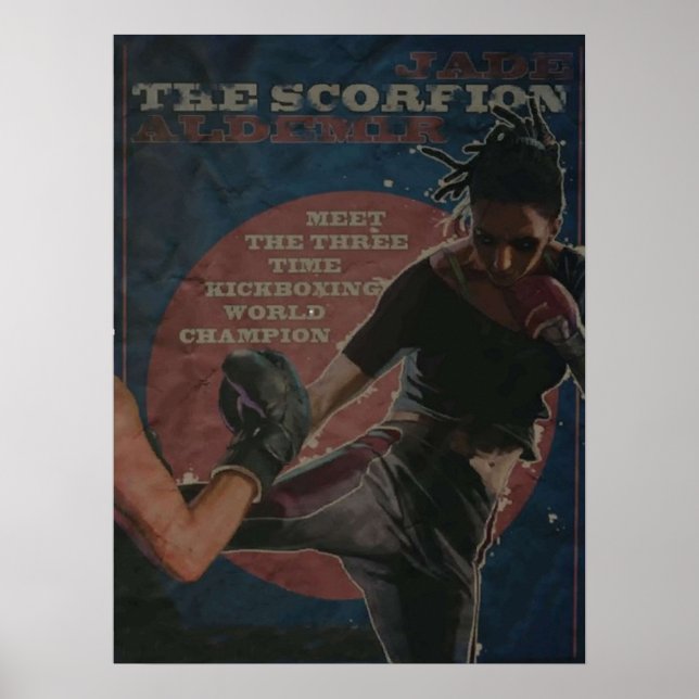 Poster Jade Aldemir  Dying Light (Frente)