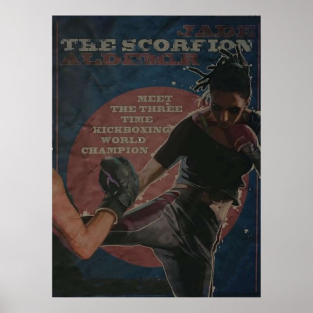 Poster Jade Aldemir - Luz Mortal (Frente)