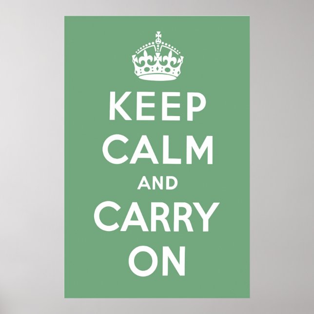 Pôster Jadite Green (Frente)