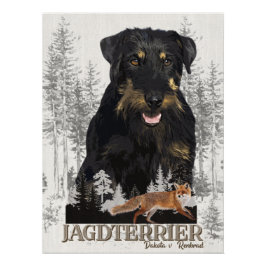 Pôster Jagdterrier Dakota v. Renbrad Faux Canvas Print