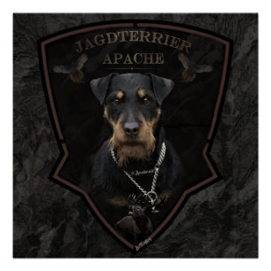 Pôster Jagdterrier, Poster de Terrier Caçador Alemão