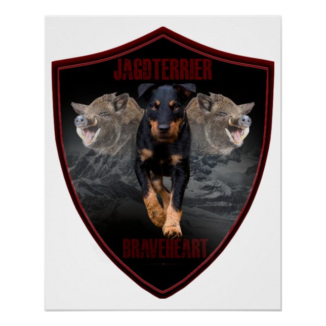 Pôster Jagdterrier Tapeçaria (Frente)