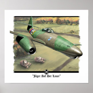 Pôster "Jäger Auf Der Lauer"