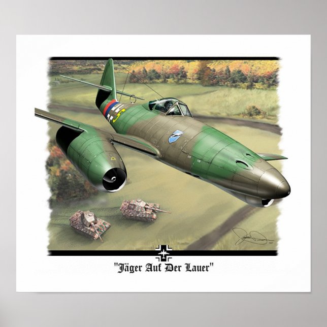 Pôster "Jäger Auf Der Lauer" (Frente)
