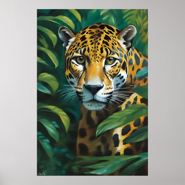 Pôster | Jaguar | Arte (Frente)